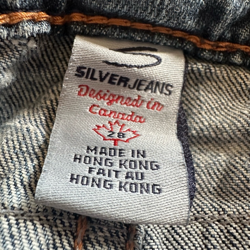 VTG Y2K Silver Tuesday Flared Jeans - Picture 10 of 11